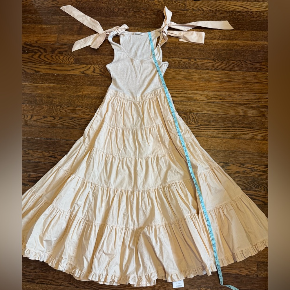 Ulla Johnson Tiered Elegant Cream Ivory  Tiered Skirt - Picture 12 of 14
